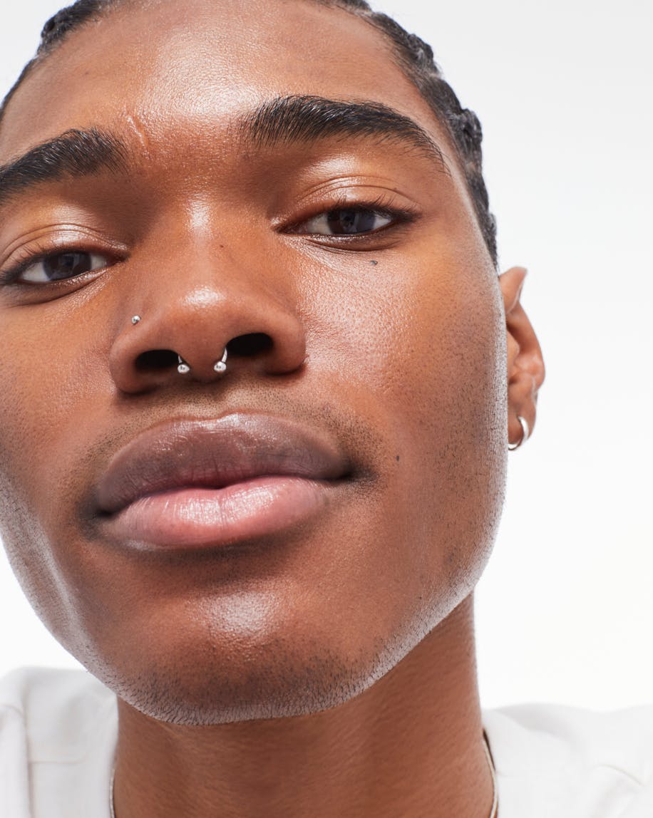 after baume rubbed into skin