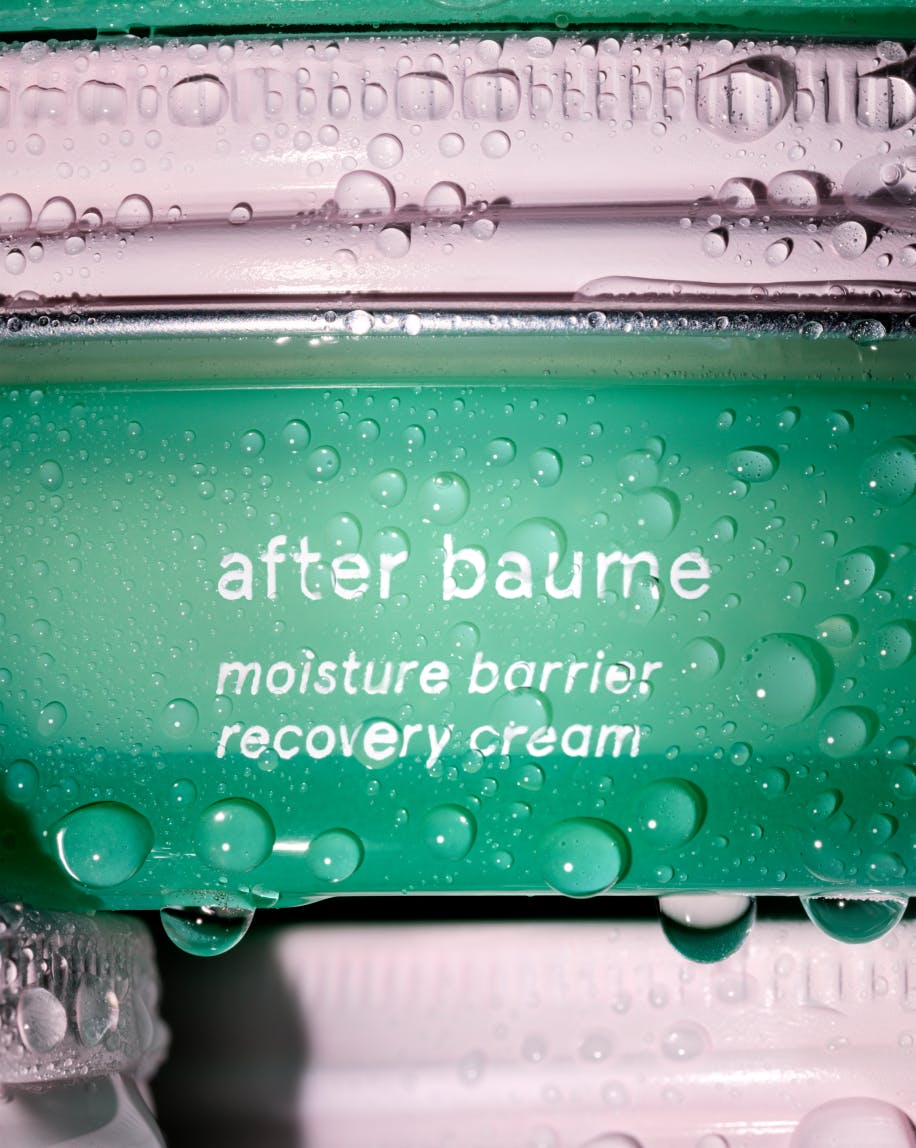 after baume's glass jar