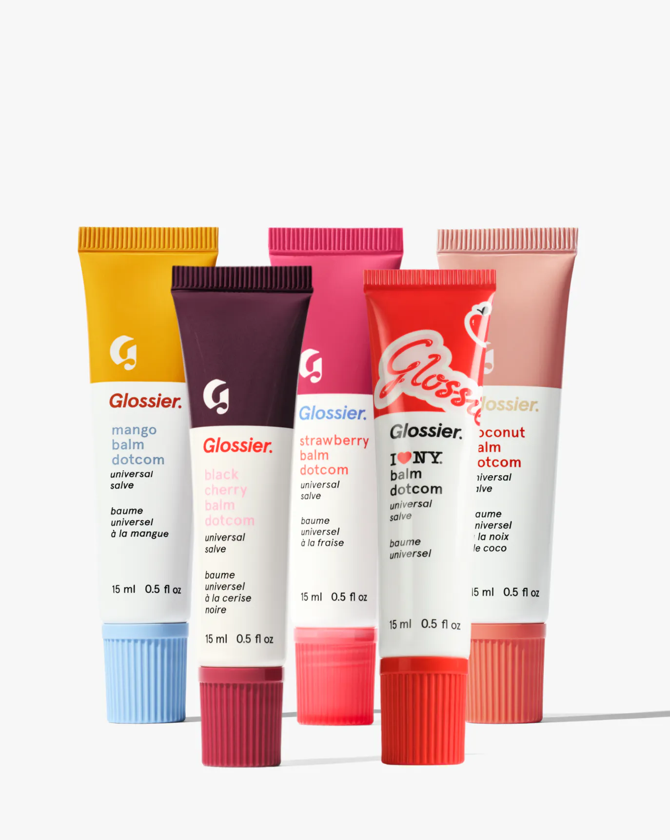 グロッシアー　コスメ4点 glossier-balm-dotcom-quintet-