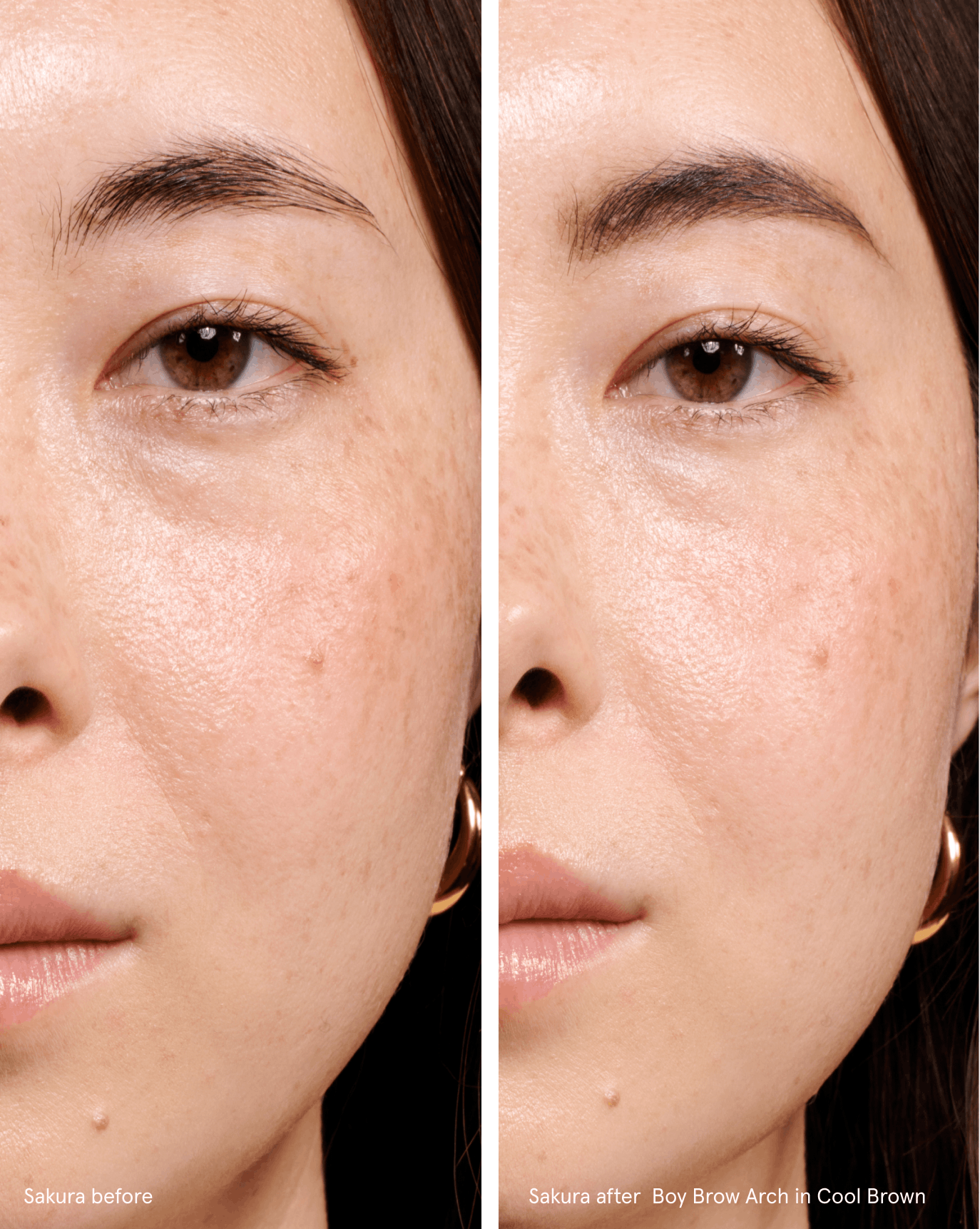 Sakura before/Sakura after Boy Brow Arch in Cool Brown