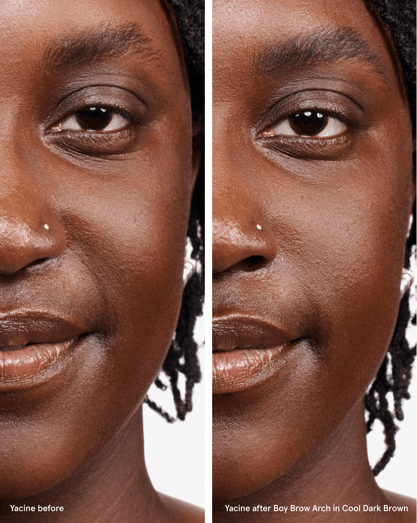 Yacine before/Yacine after Boy Brow Arch in Cool Dark Brown