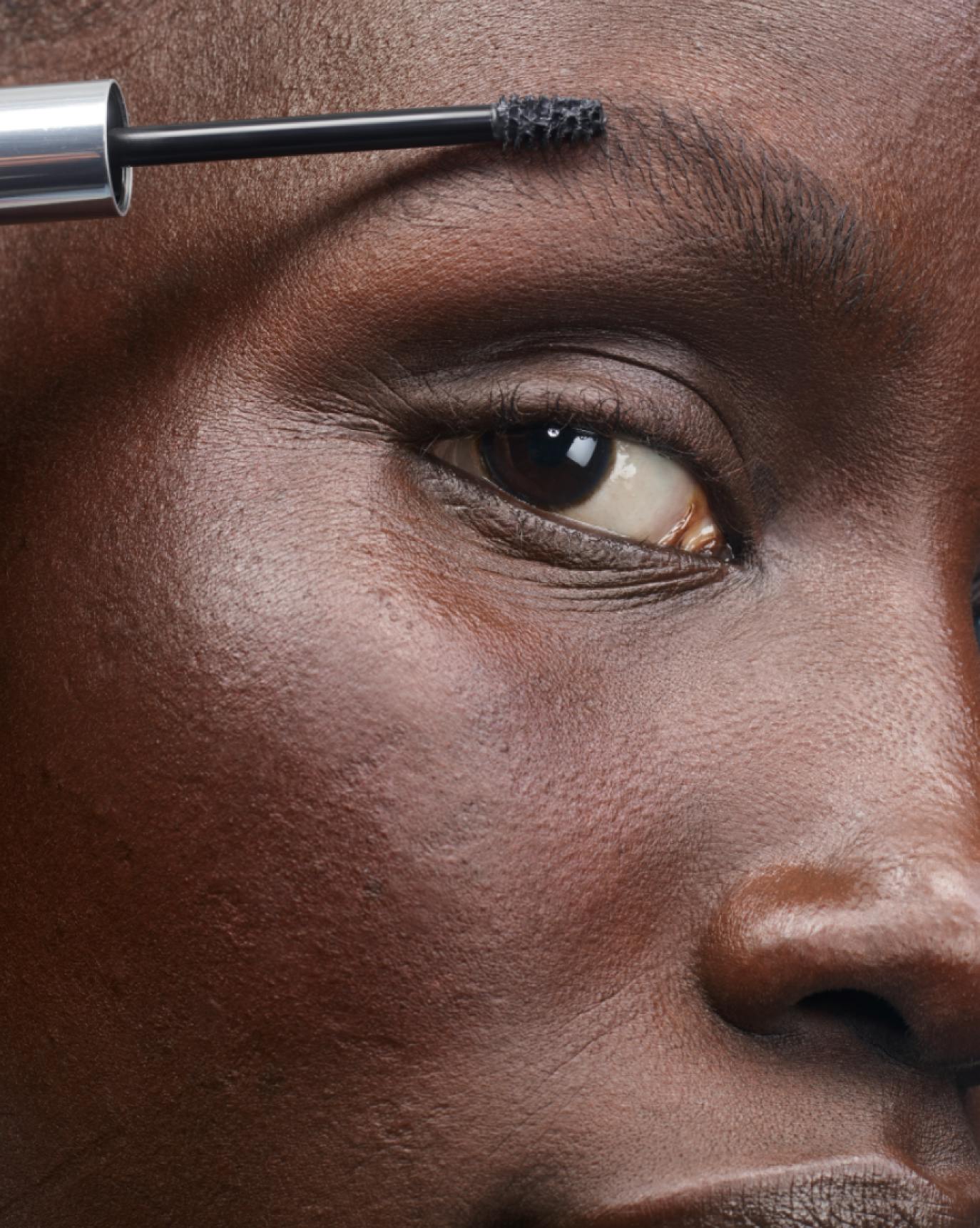 Awuoi wears Boy Brow in Black