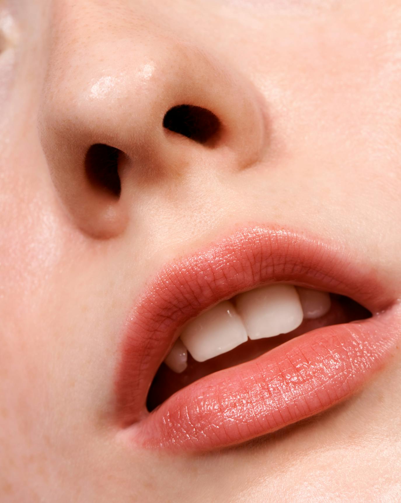 Morgan wears Black Cherry Balm Dotcom.