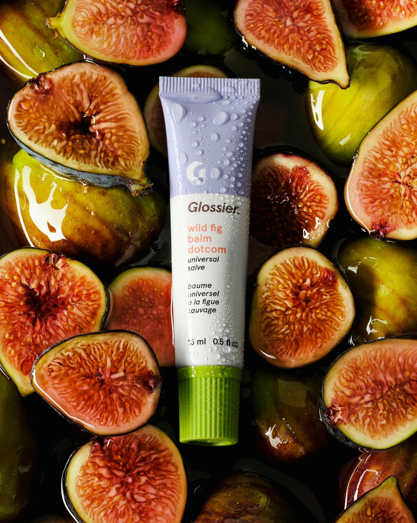 Glossier lip BARM birthday Wildfig チャーム付 Glossier lip BARM birthday Wildfig チャーム付