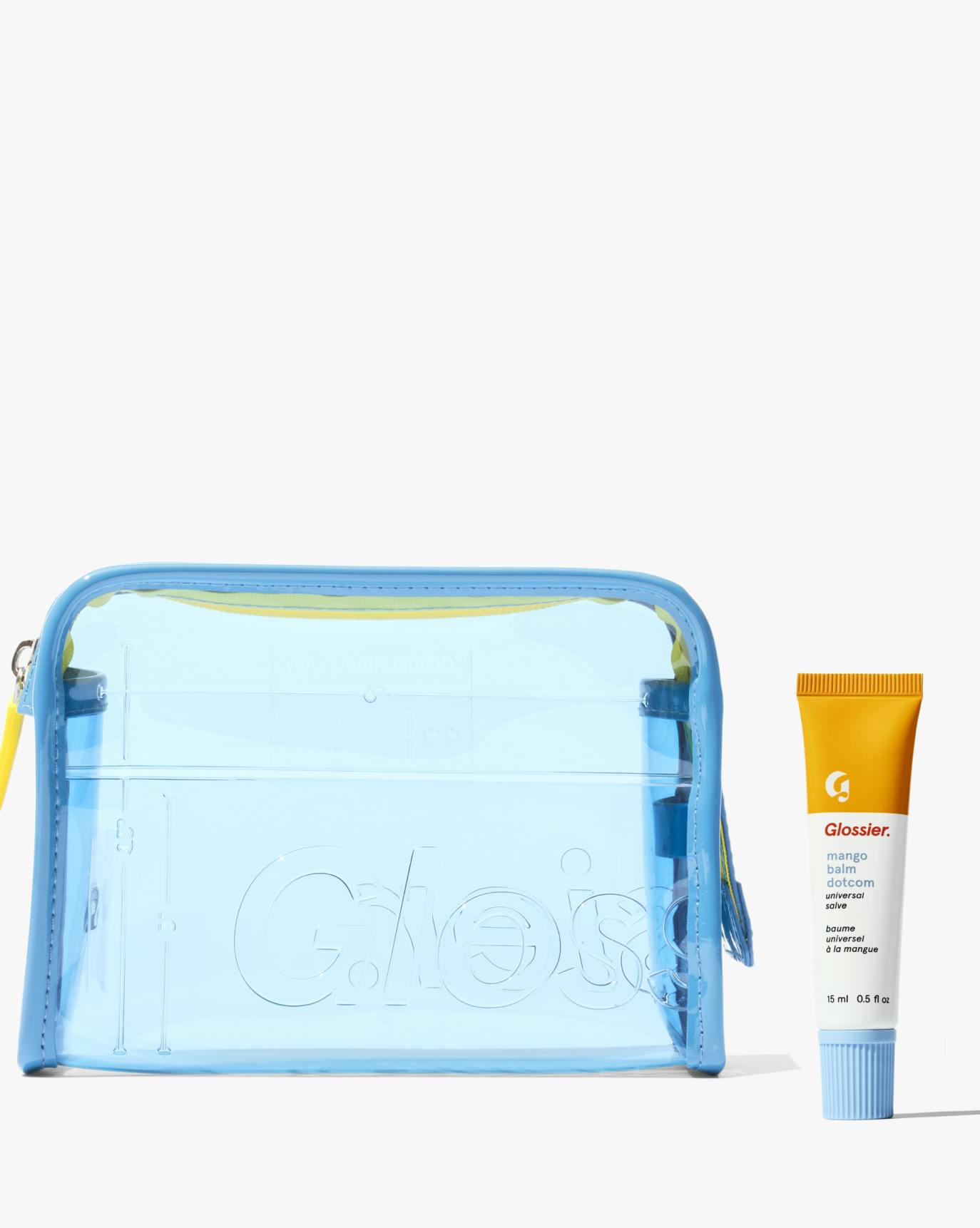 Glossier ポーチ Mini Clear Beauty Bag – Glossier