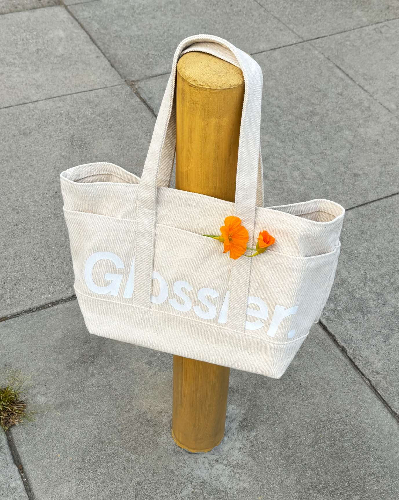 fangirling over a makeup bag? absolutely #glossier #glossiermakeup #gl... |  Glossier Makeup Bag | TikTok