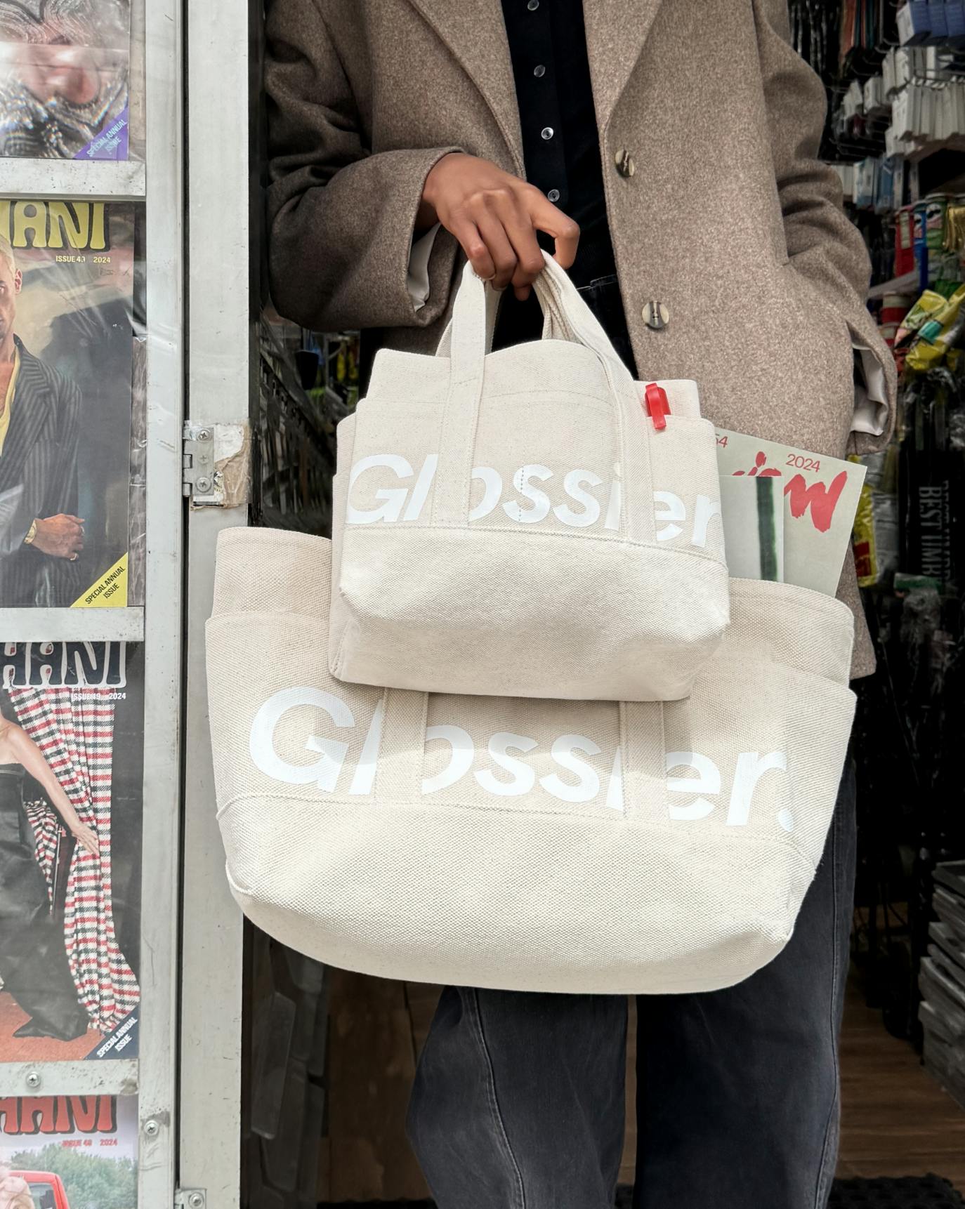 Glossier Brooklyn Exclusive outlet Tote Bag