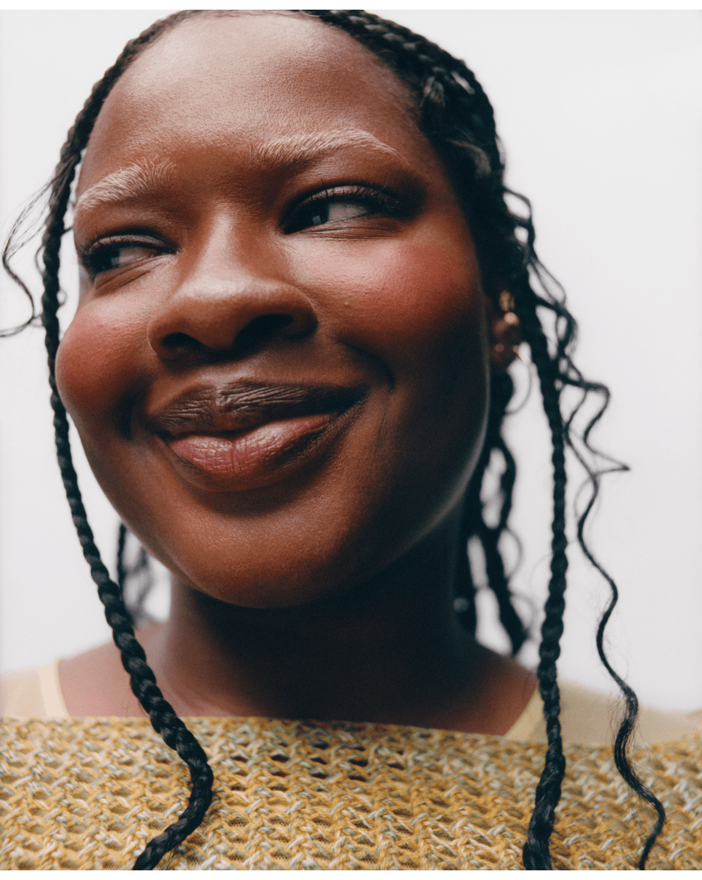 Ibti wears Cloud Paint in Storm.