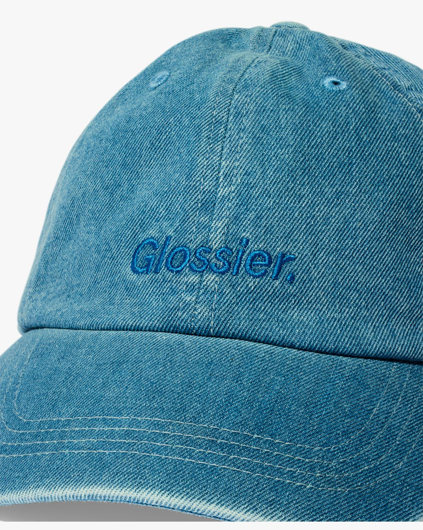 blue denim cap