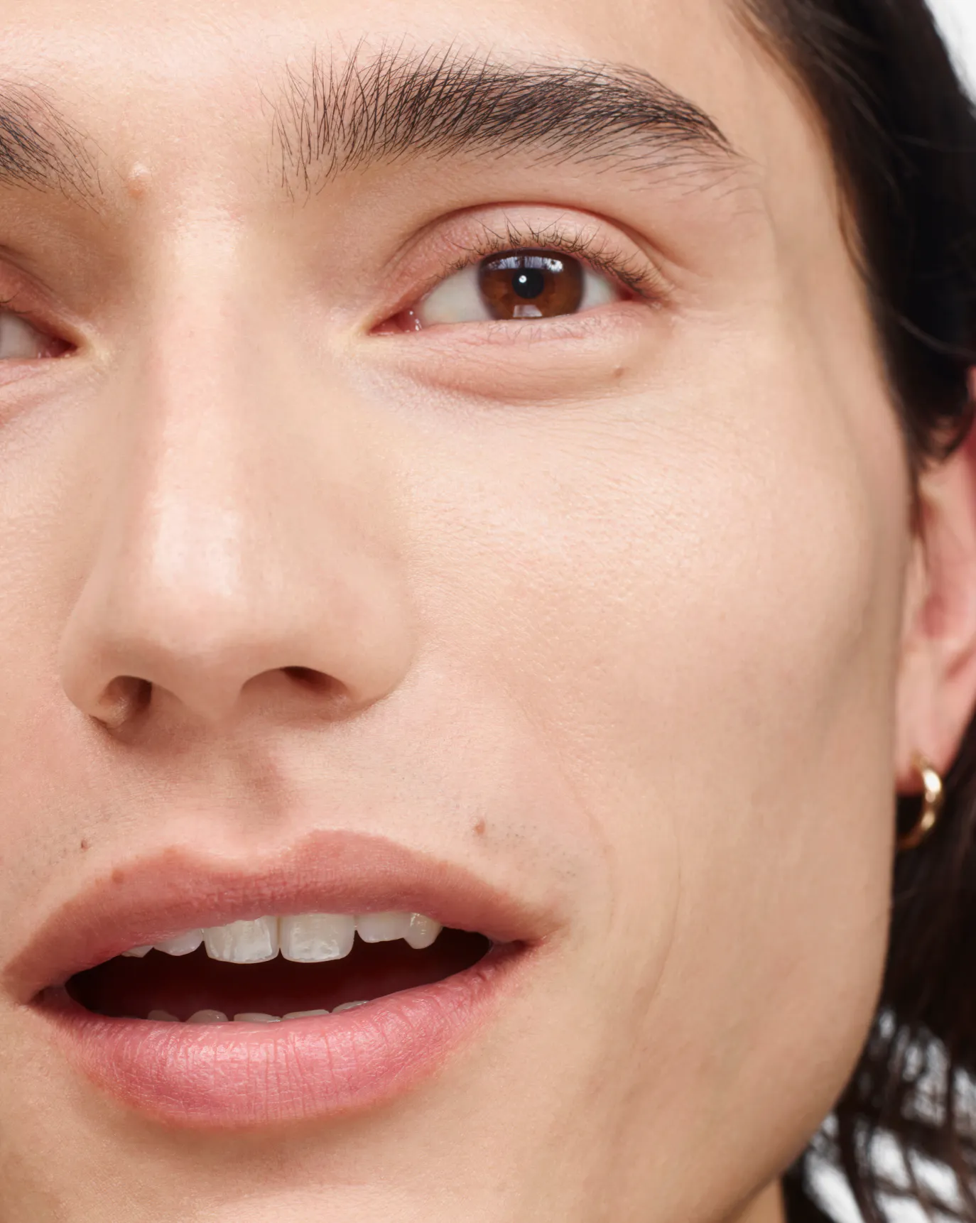 Cameron in Stretch Fluid Foundation, L1.