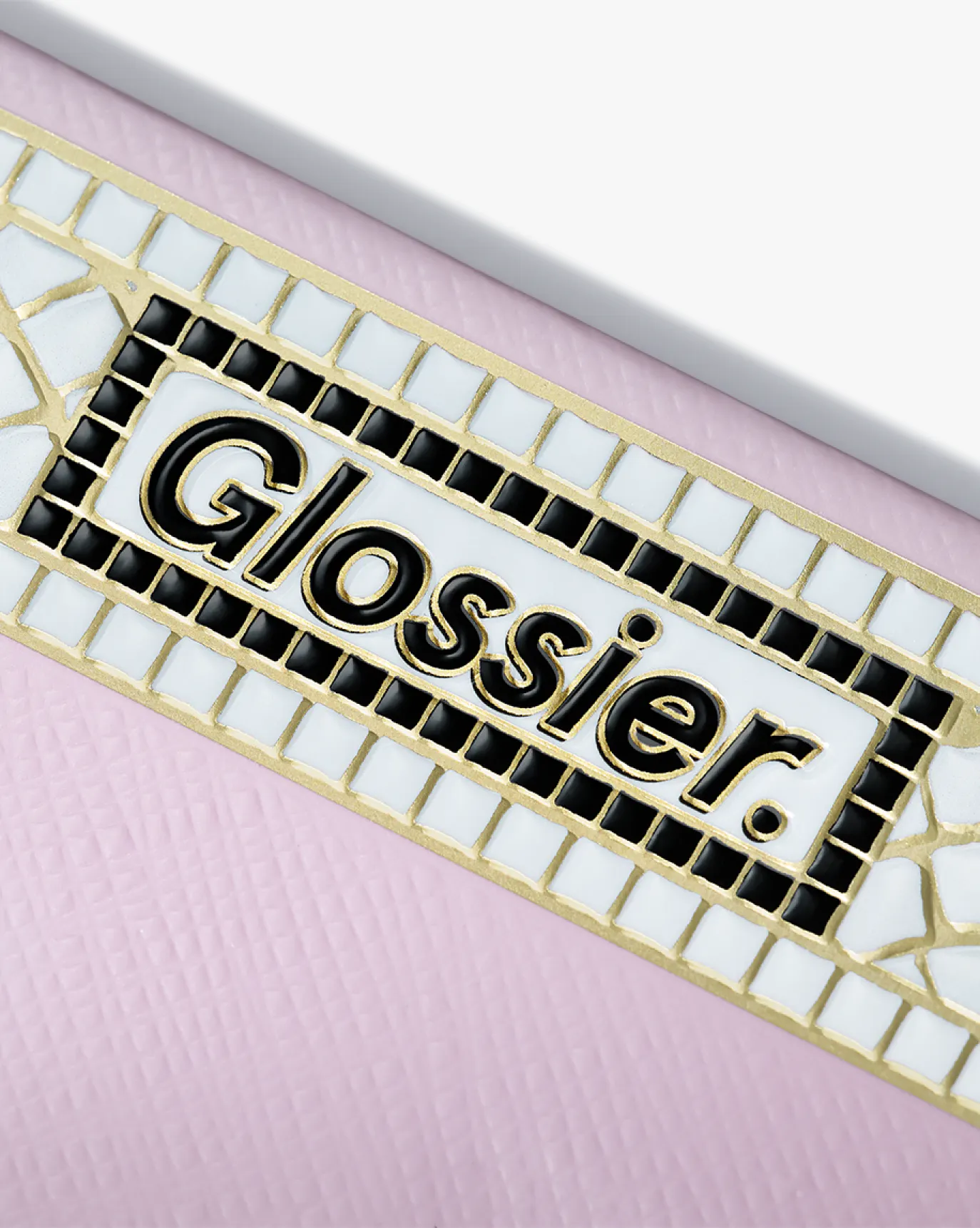 Packaging inspired by NYC subway mosaic tiles.