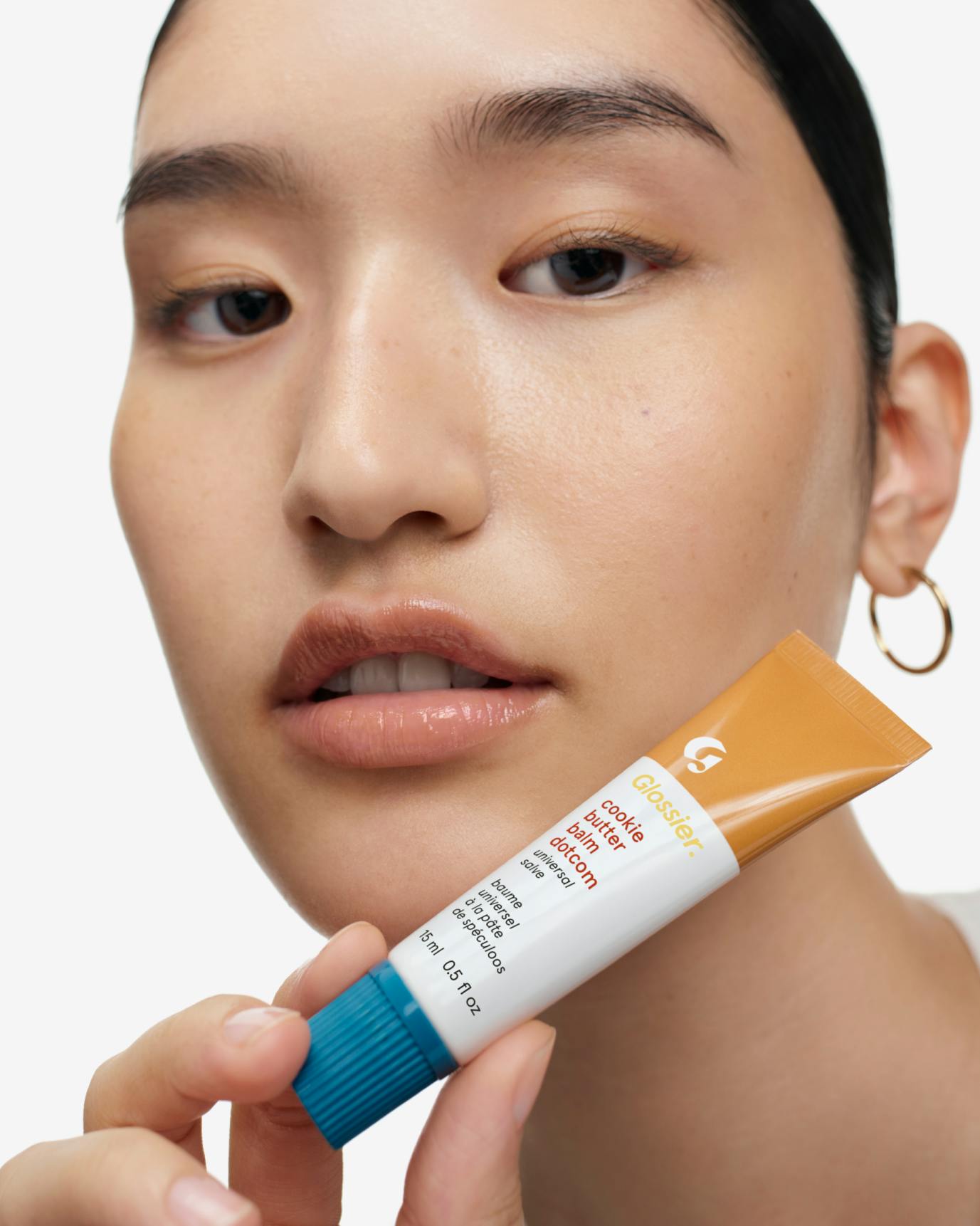 Tian wears Cookie Butter Balm Dotcom.