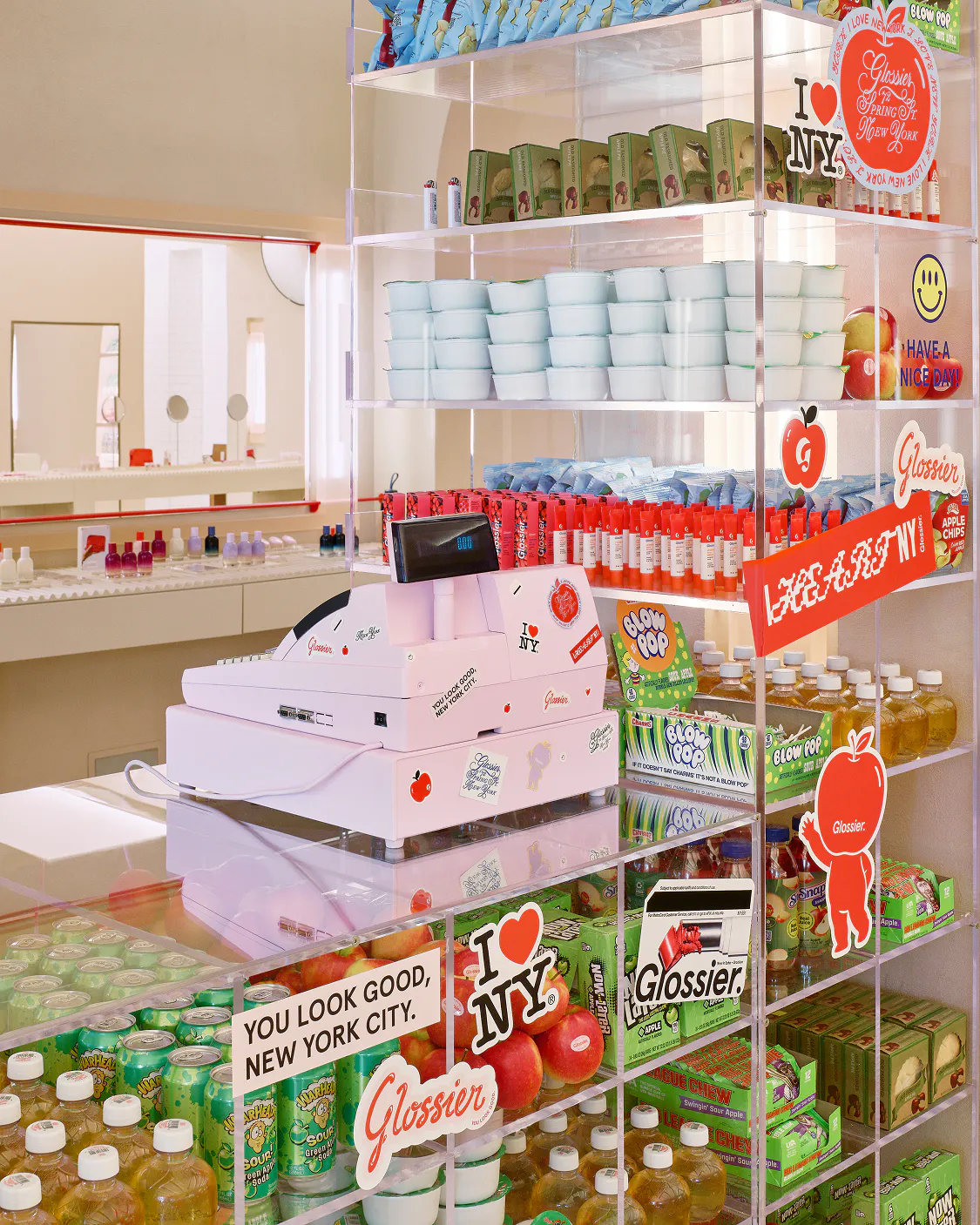 Glossier リキッドファンデーション ナチュラルベージュ ニューヨーク限定 I Love NY – Glossier