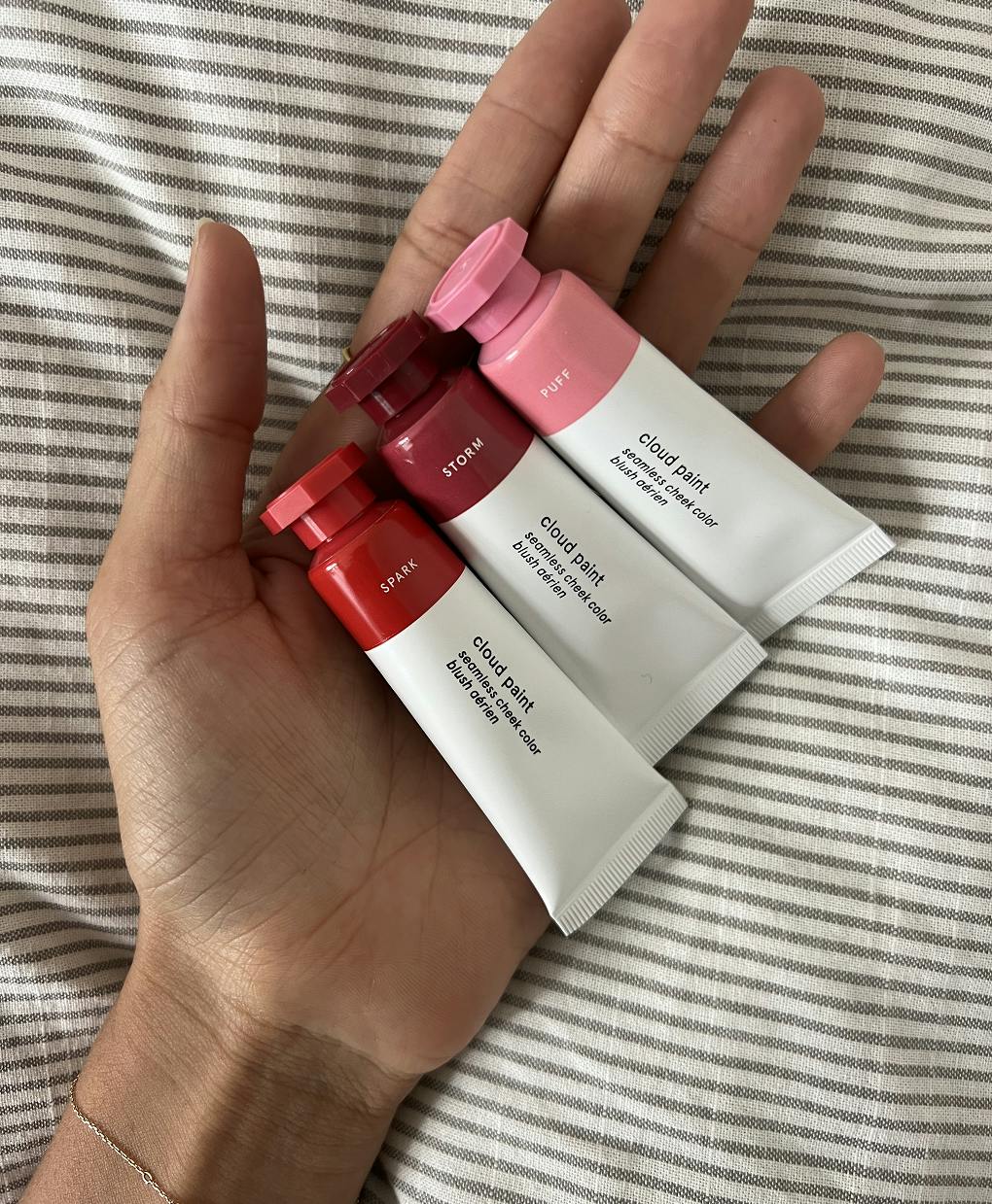 Ibti wears Cloud Paint in Soar.