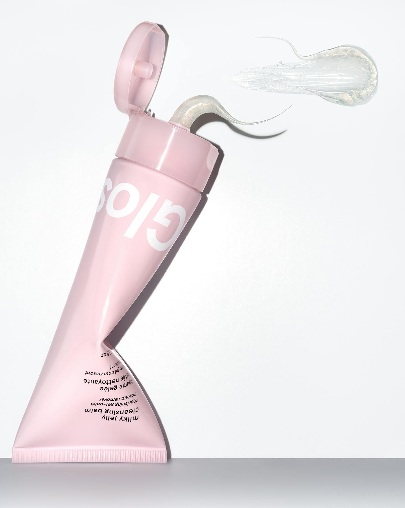 Milky jelly cleansing balm