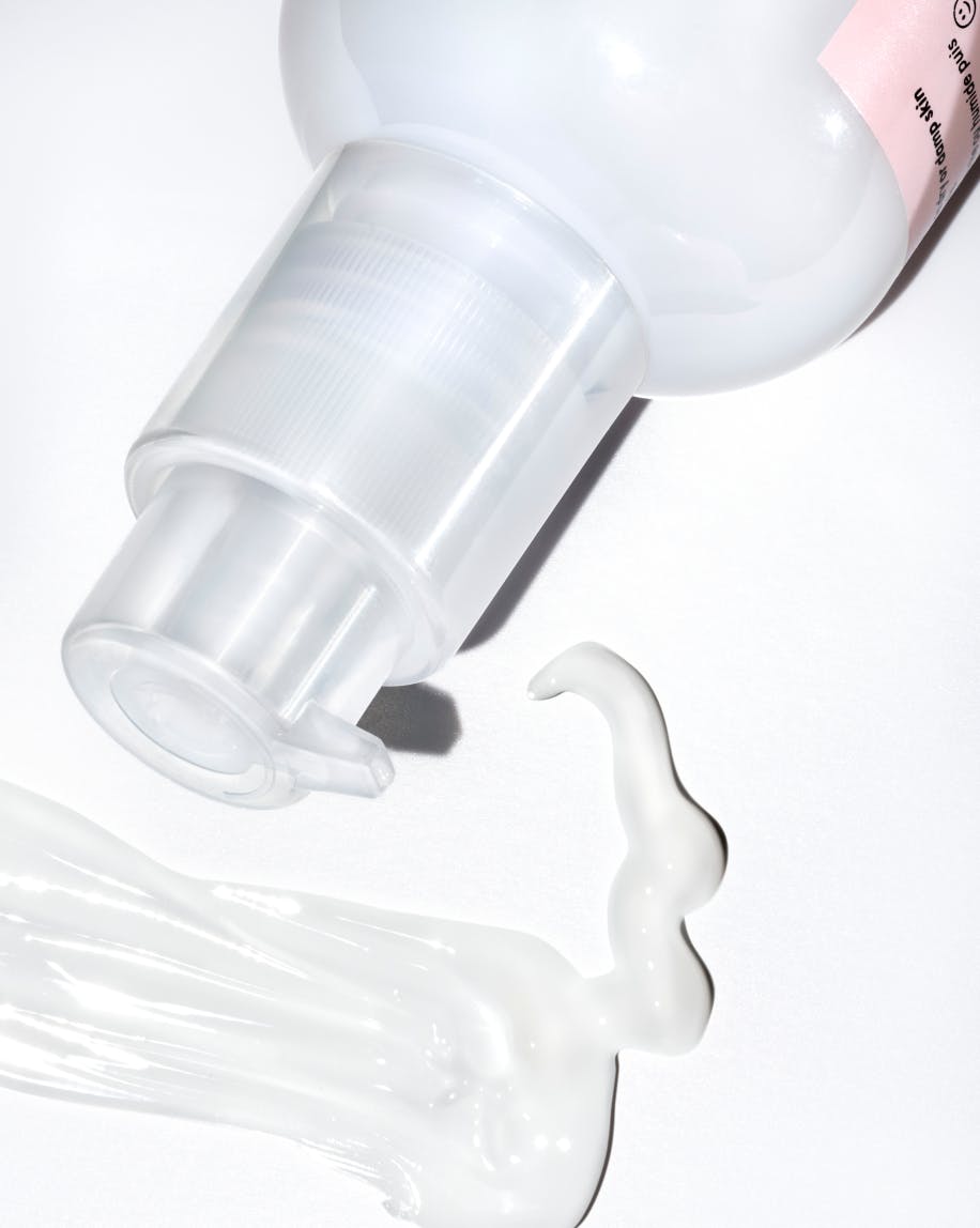 milky jelly cleanser pump