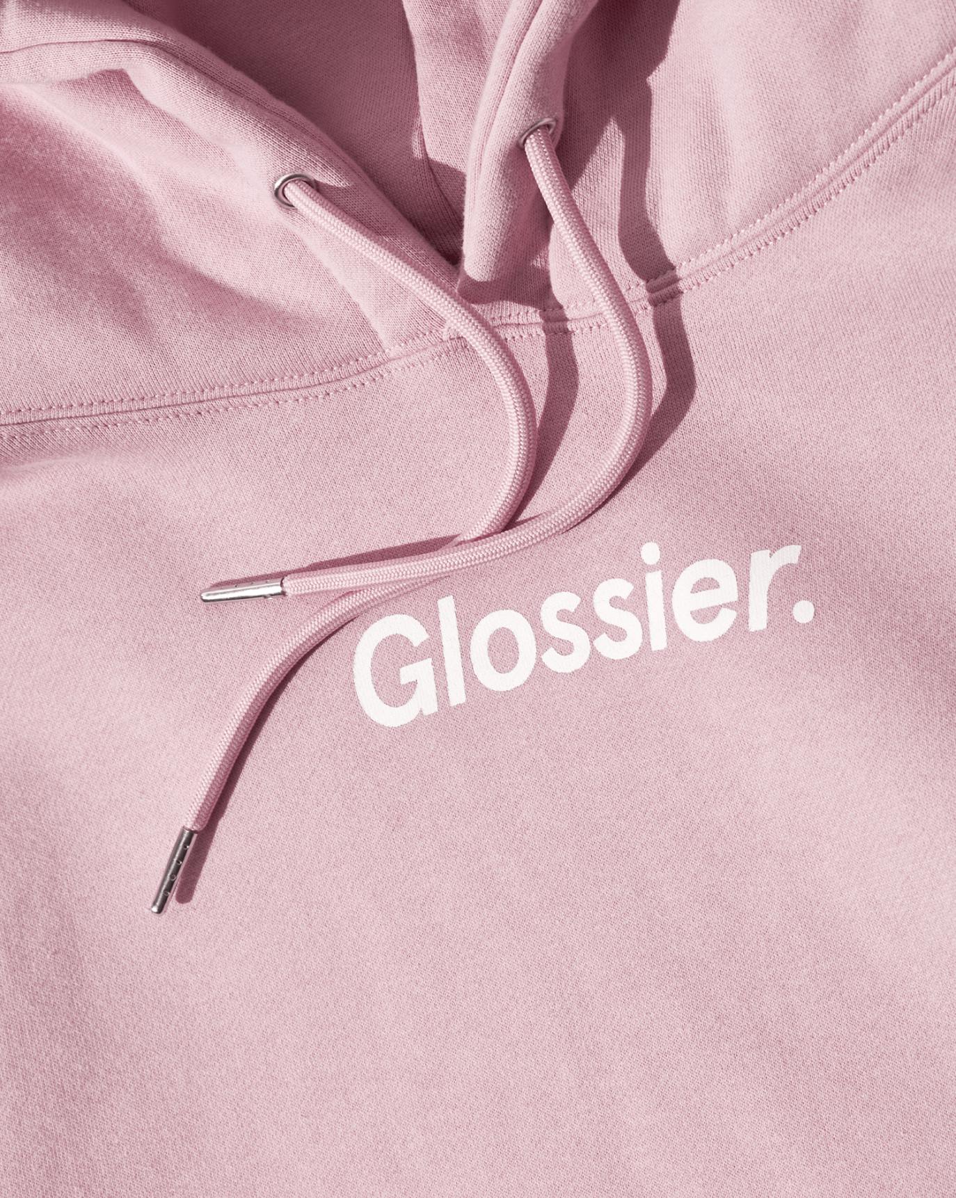 Glossier SOLD OUT Lavender hoodie NEW shops IN BAG