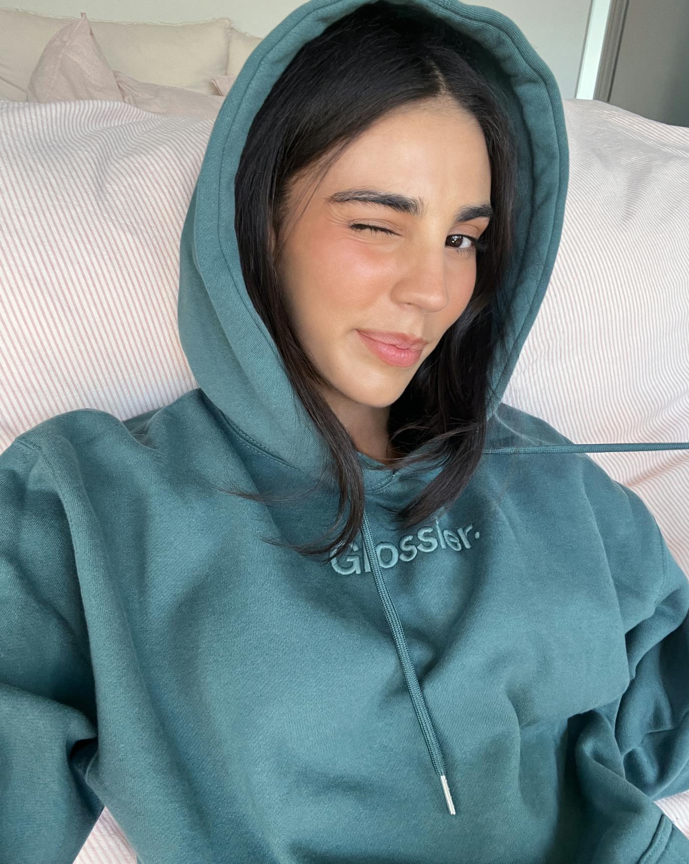 The Cropped Hoodie - Sage