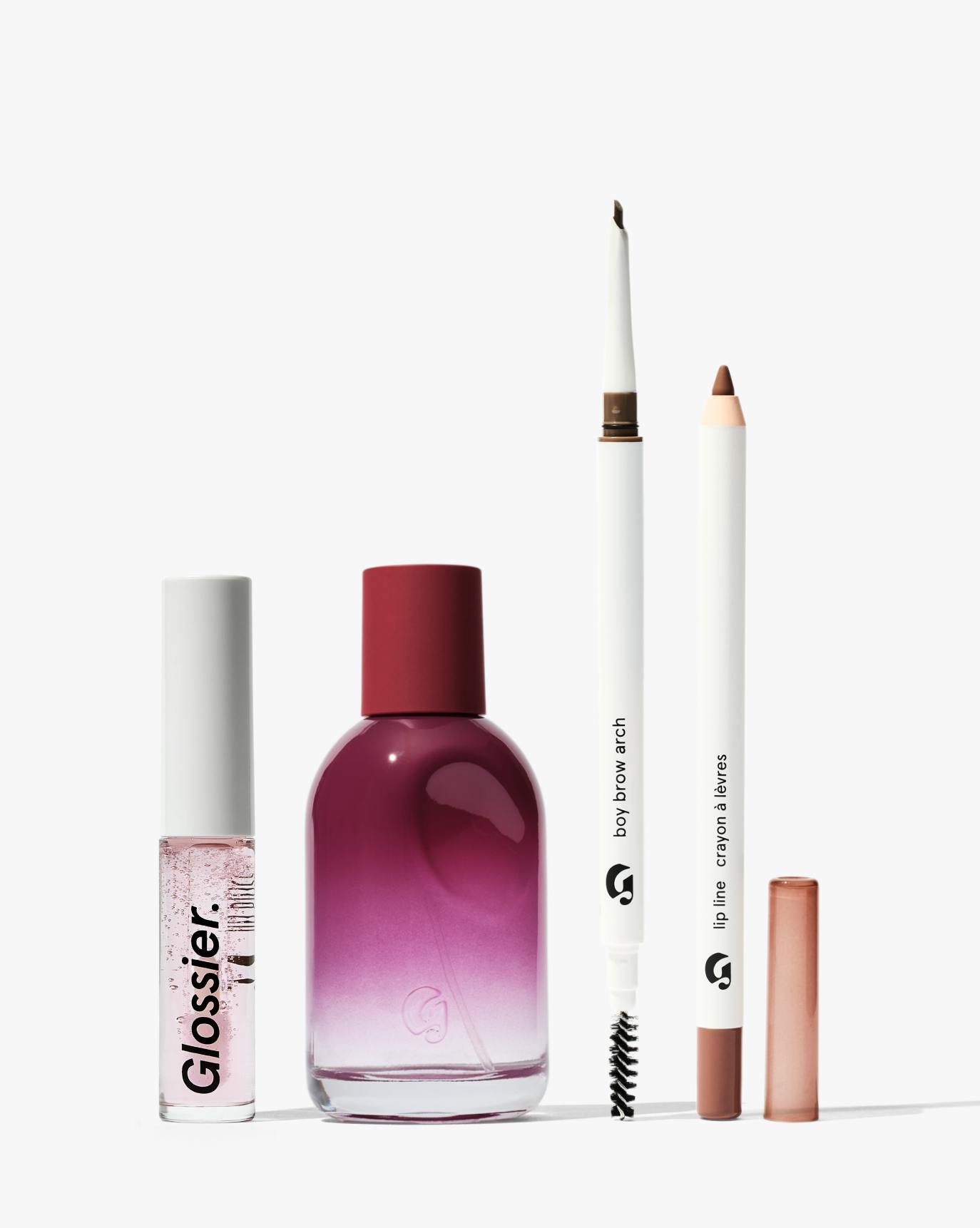 Glossier Bundle: hotsell Blanket + Cranberry Set **Reserved**