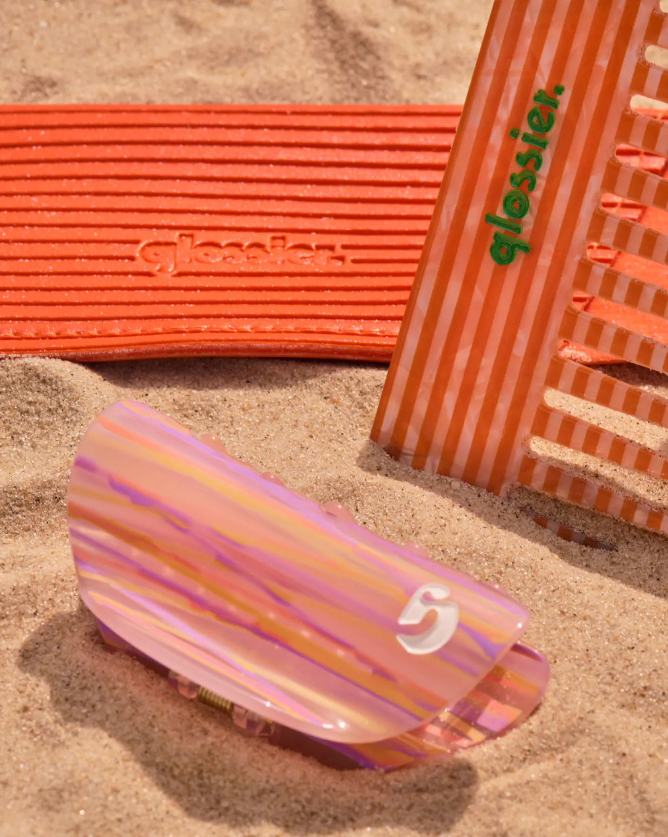 Claw Clip + Hair Comb and matching pouch