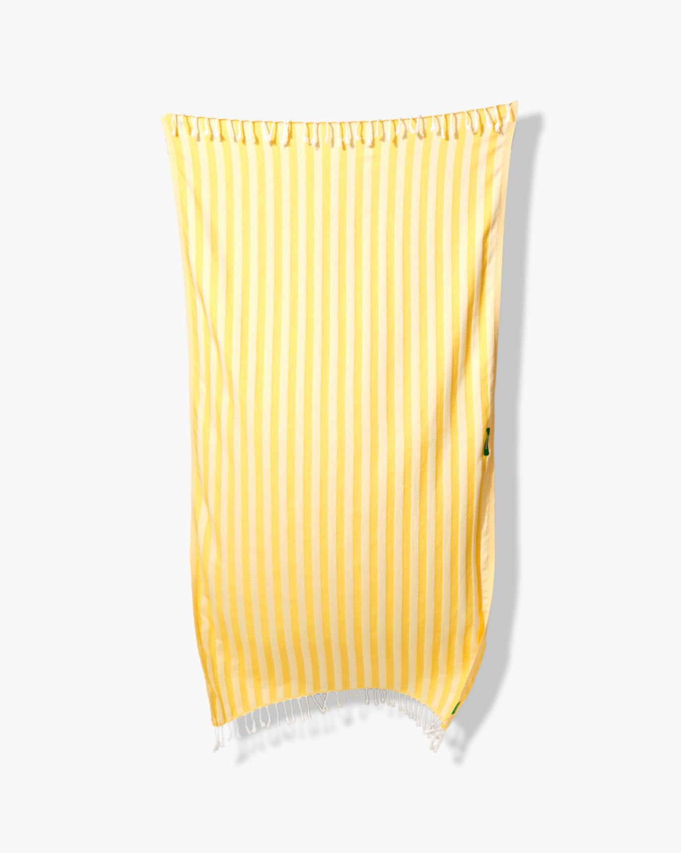 Towel in yellow.