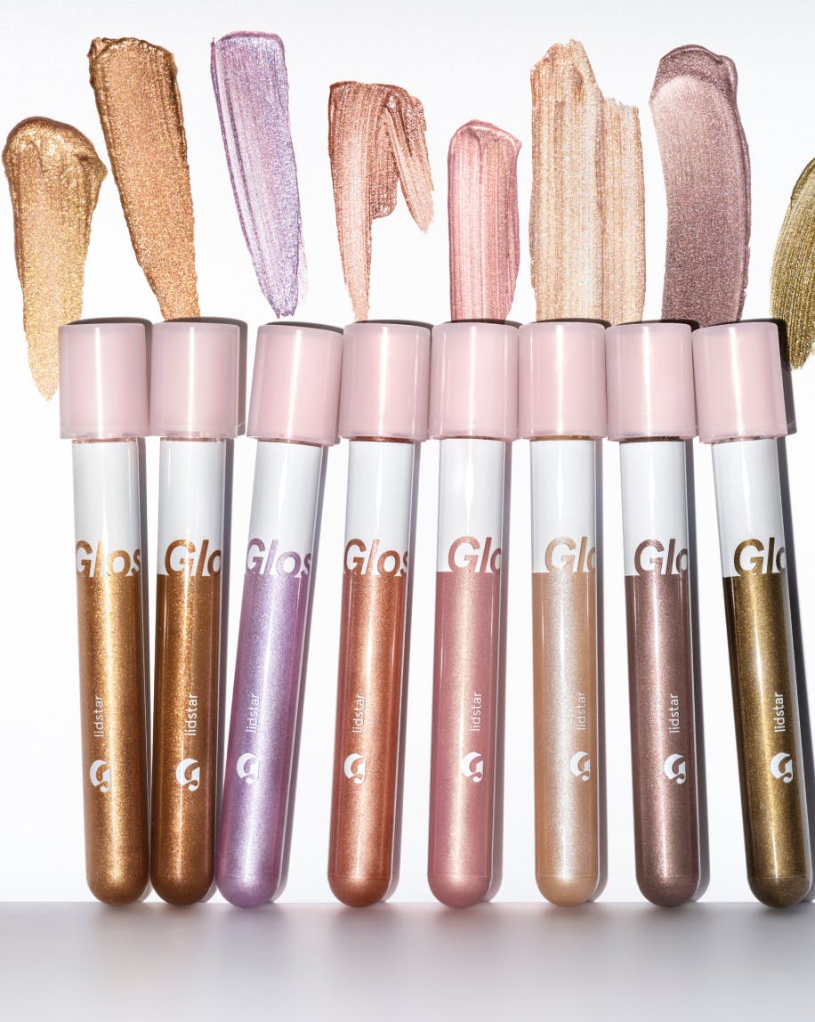 Lidstar swatches and product packaging