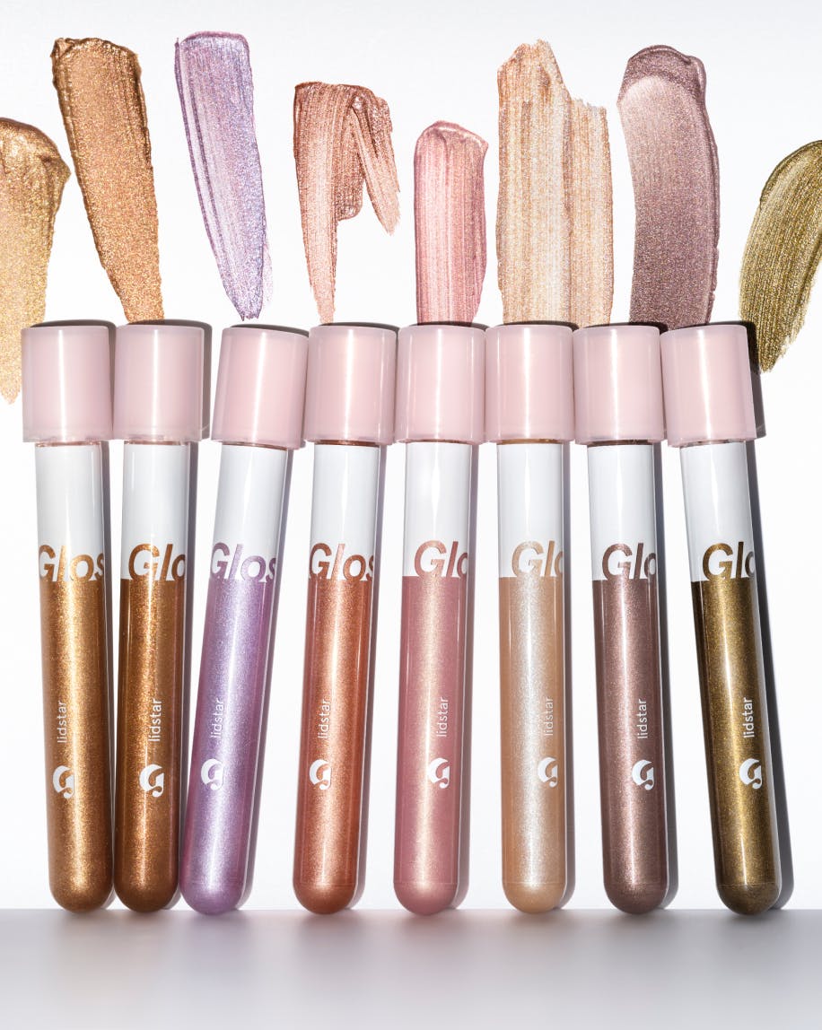 Swatches and product packaging of Lidstar