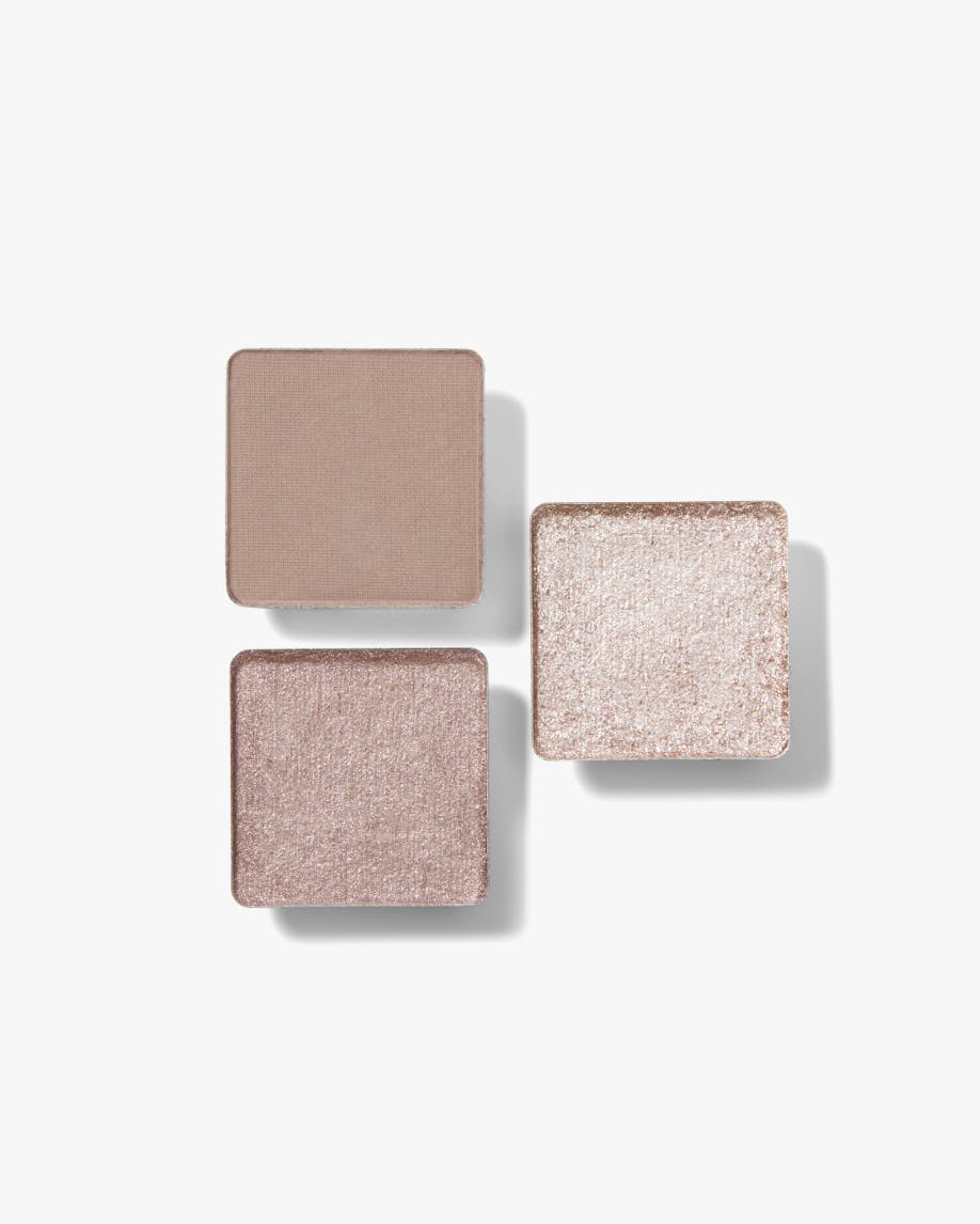 Every palette comes in three dynamic textures: matte, satin, and metallic.